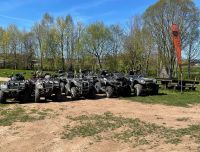 Aizraujo&scaron;as ekskursijas ar kvadricikliem Green Road Trips pavasarī