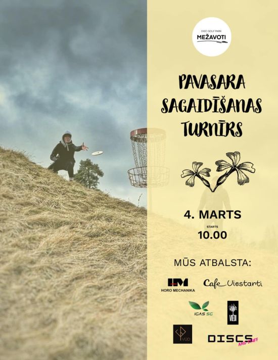Pavasara sagaidīšanas diskgolfa turnīrs 