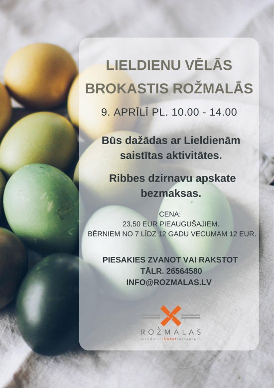 Lieldienu vēlās brokastis 