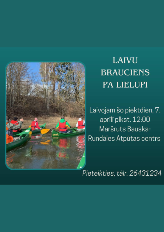 Laivu brauciens pa Lielupi