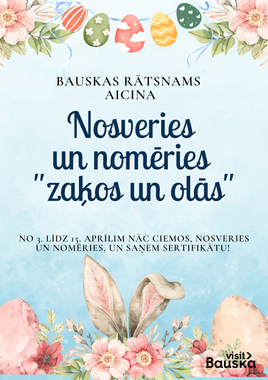 Nosveries un nomēries zaķos un olās!