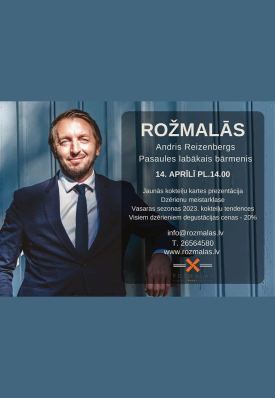 Jaunās kokteiļkartes prezentācija 