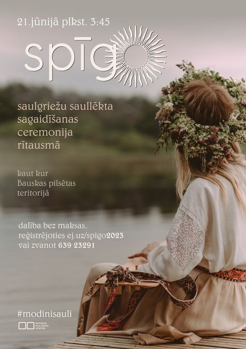 SPĪGO 2023 / Saulgriežu saullēkta sagaidīšanas ceremonija