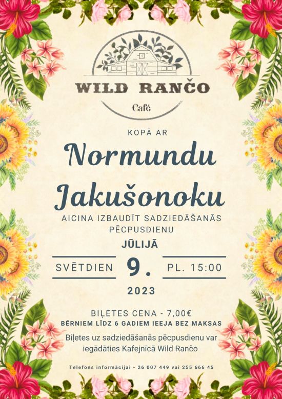 Sadziedāšanās pēcpusdiena  kafejnīcā 