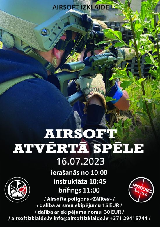 Airsoft atvērtā spēle