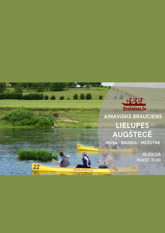Ainavisks brauciens Lielupes augštecē: Mūsa - Bauska - Mežotne