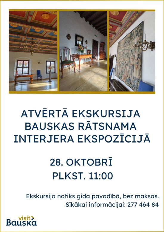 Atvērtā ekskursija Bauskas Rātsnamā