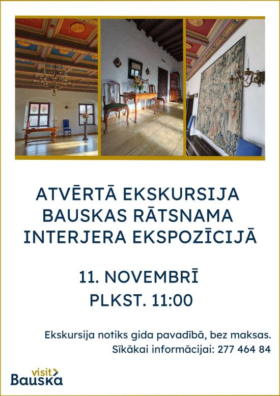 Atvērtā ekskursija Bauskas Rātsnamā