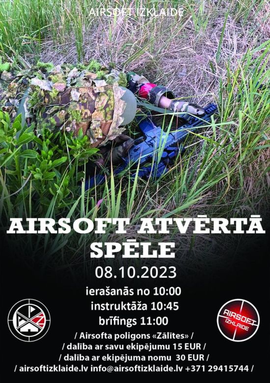 Airsoft atvērtā spēle