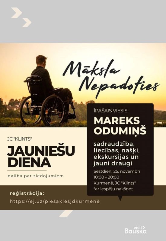 Jauniešu diena Kurmenē - Māksla nepadoties