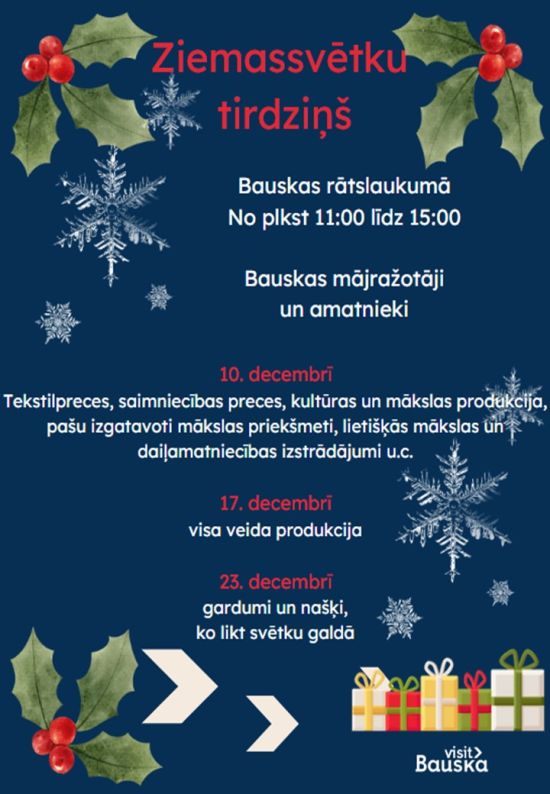 Ziemassvētku tirdziņš Rātslaukumā