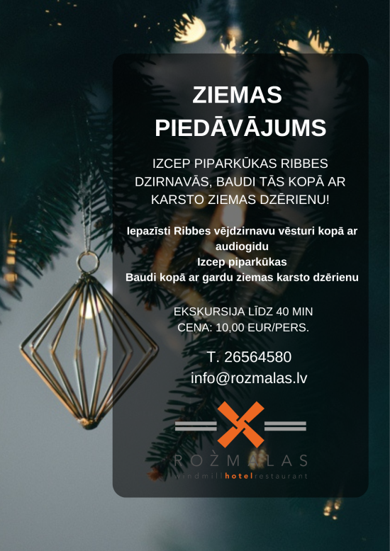 Piparkūku cepšana Rožmalās