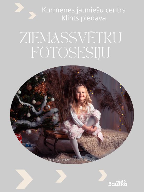 Jauniešu centrs Klints Ziemassvētku fotosesija