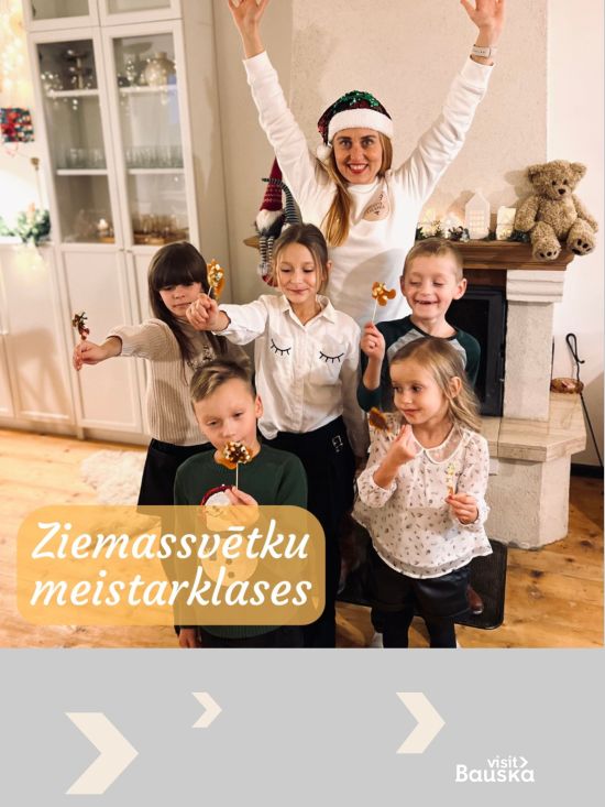 Ziemīgā meistarklase Sviesta Karamele mājā