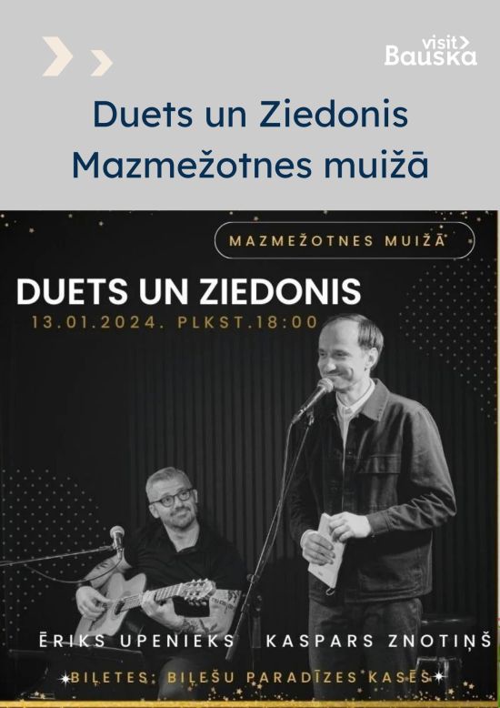 Duets un Ziedonis Mazmežotnes muižā