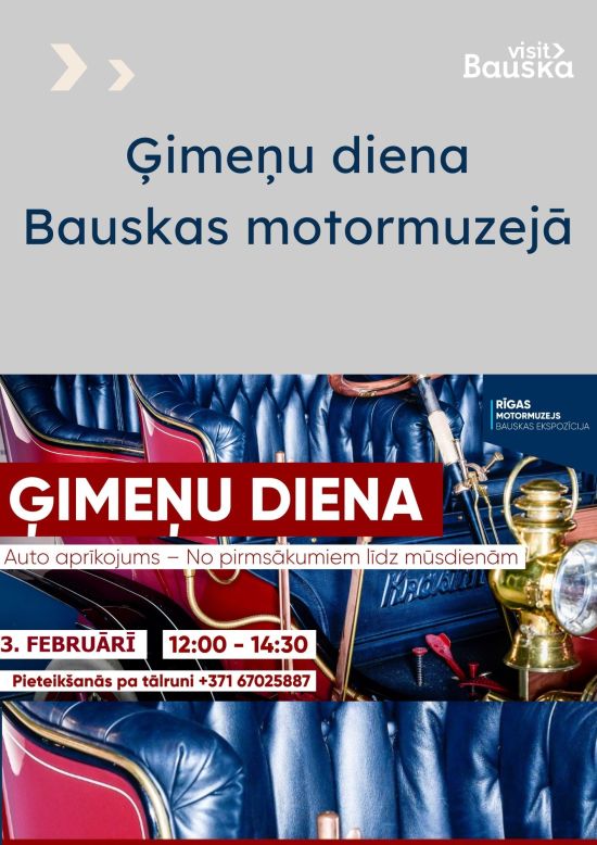 Ģimeņu diena Bauskas motormuzejā
