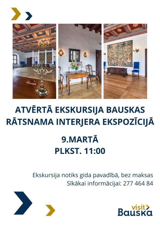 Atvērtā ekskursija Bauskas Rātsnamā