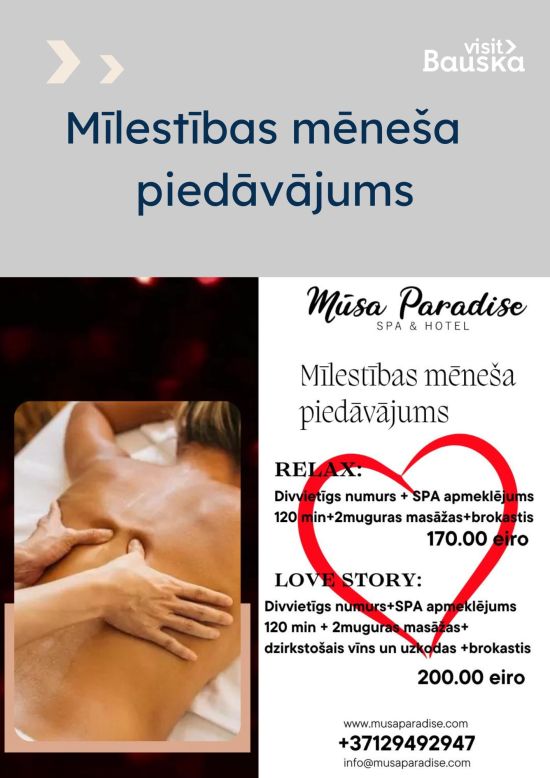 Mīlestības mēneša piedāvājums