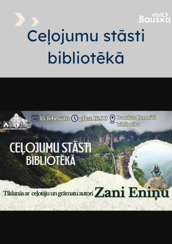 Ceļojumu stāsti bibliotēkā