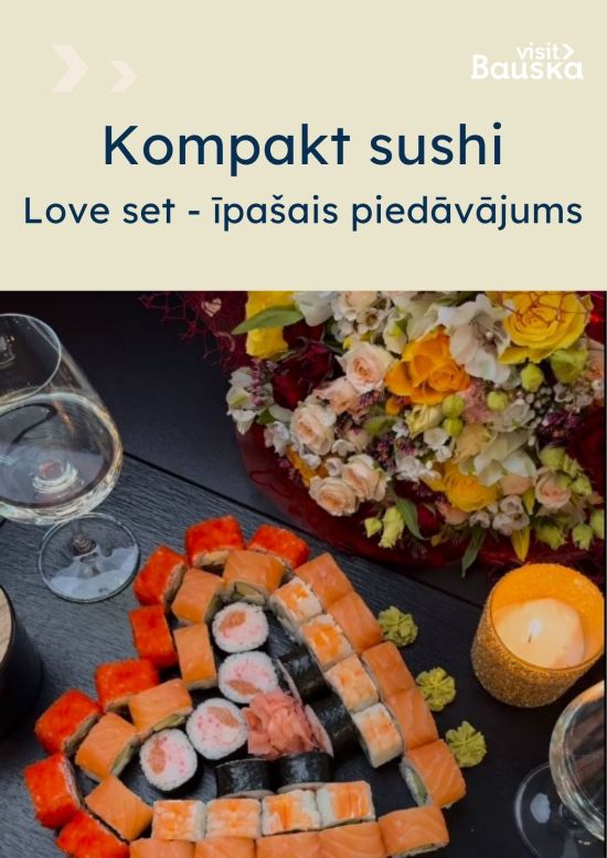 Kompakt sushi Love set