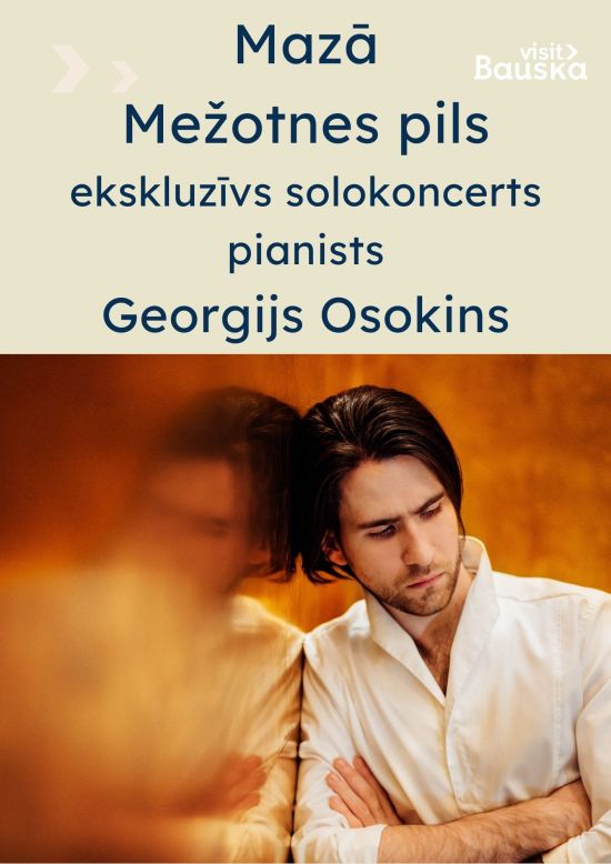 Ekskluzīvs solokoncerts Mazajā Mežotnes pilī. Pianists Georgijs Osokins.