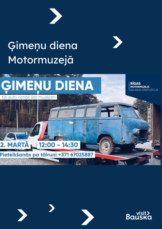 Ģimeņu diena Bauskas Motormuzejā