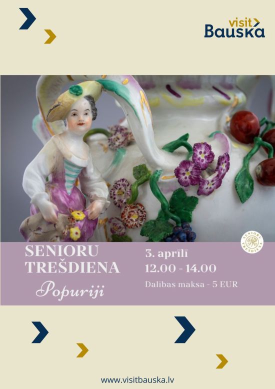 Senioru trešdiena Rundāles pilī