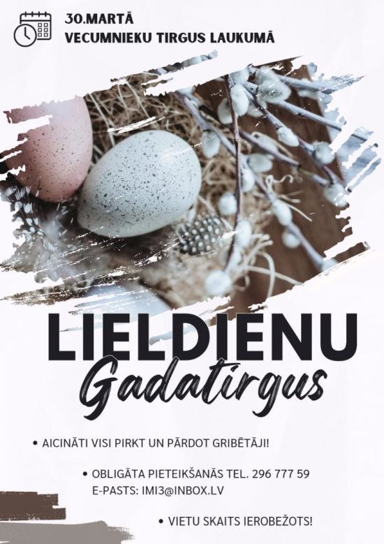 Lieldienu gadatirgus Vecumniekos