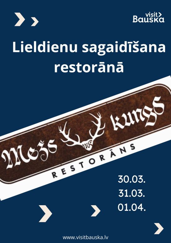 Lieldienu sagaidīšana restorānā Mežs kungS