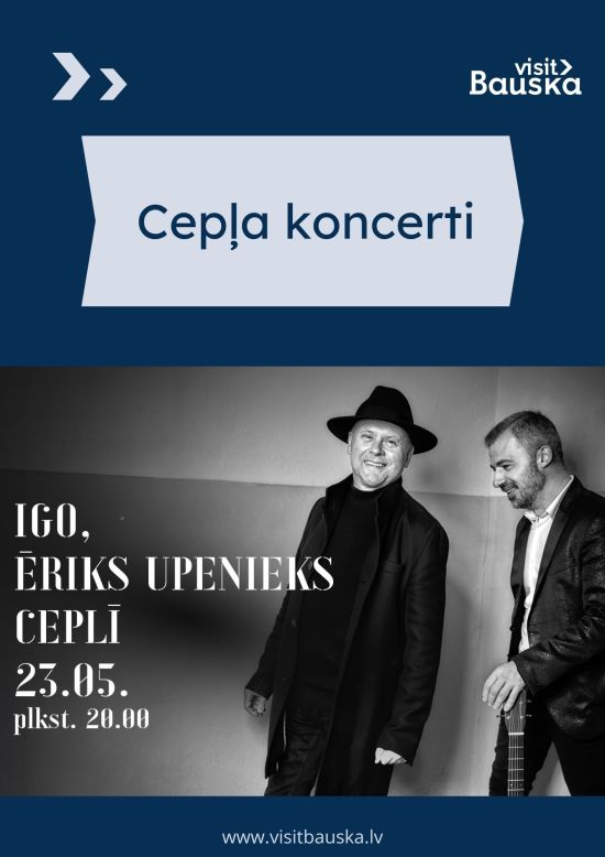 Cepļa koncerti | ĒRIKS UPENIEKS un IGO