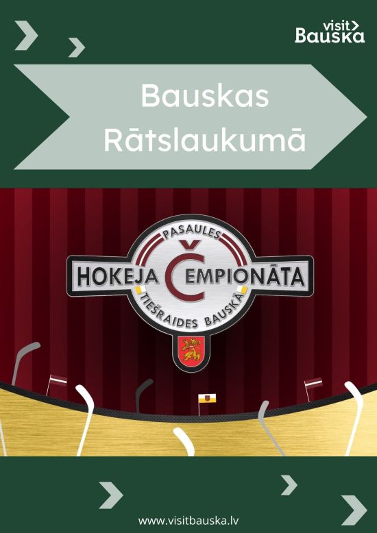 Pasaules čempionāts hokejā Bauskas Rātslaukumā