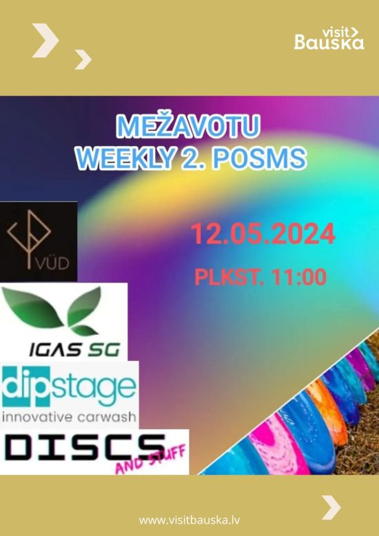 Mežavotu Discgolf Weekly 2.posms