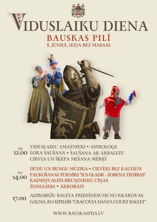 Bauskai 415 - Viduslaiku diena Bauskas pilī