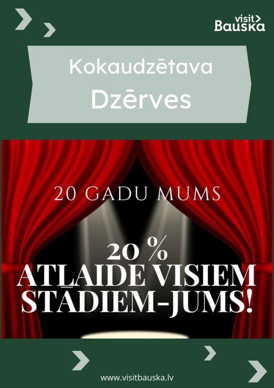 Kokaudzētavā Dzērves svin 20 gadu jubileju