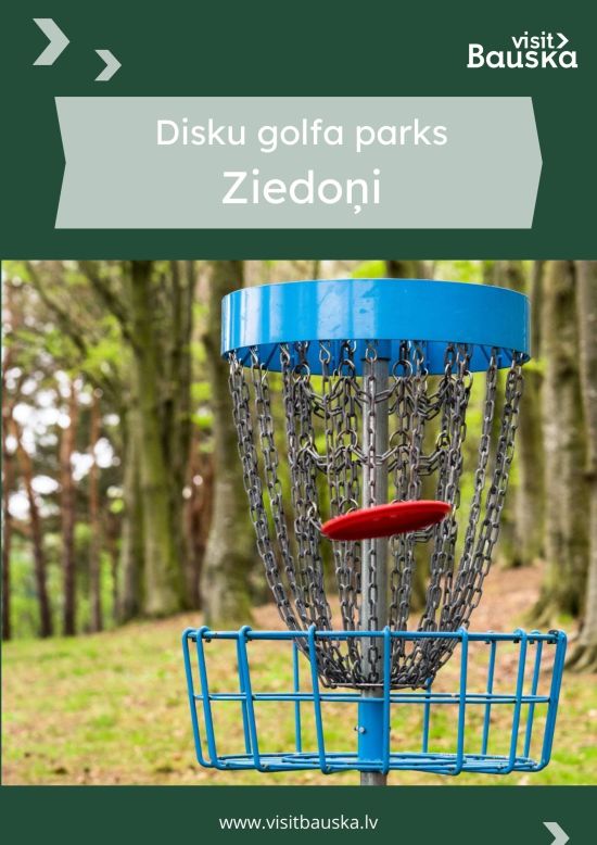 Disku golfa sacensības Bauska Open 2024