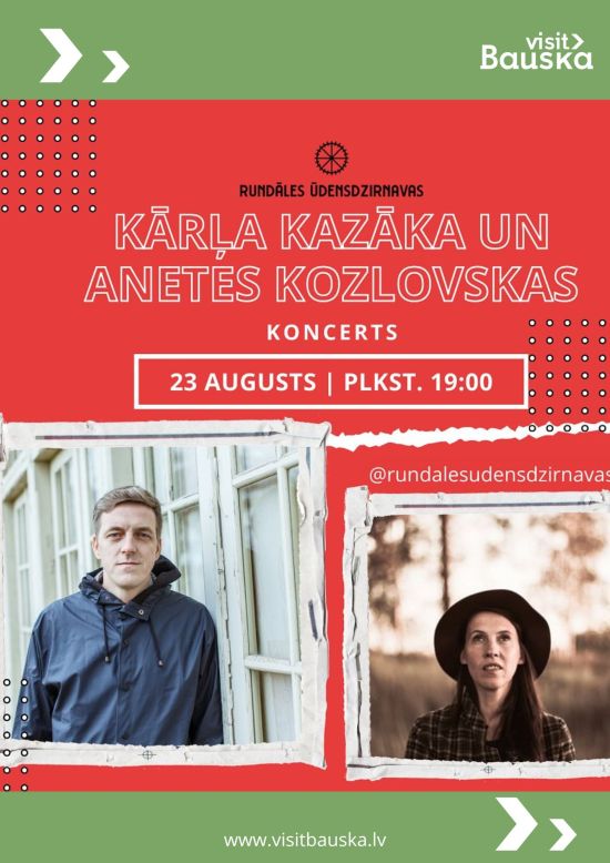 Kārlis Kazāks un Anete Kozlovska