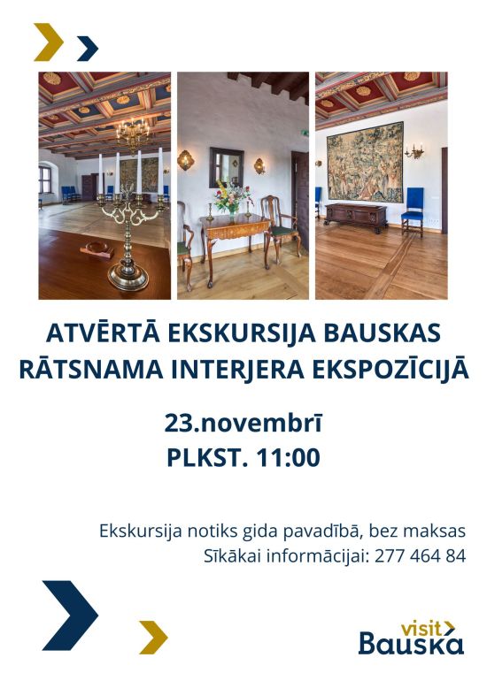 Atvērtā ekskursija Bauskas Rātsnamā