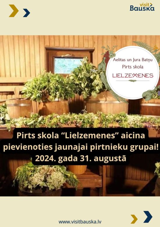 Pirts skola Lielzemenēs