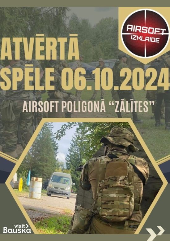 Airsoft atvērtā spēle