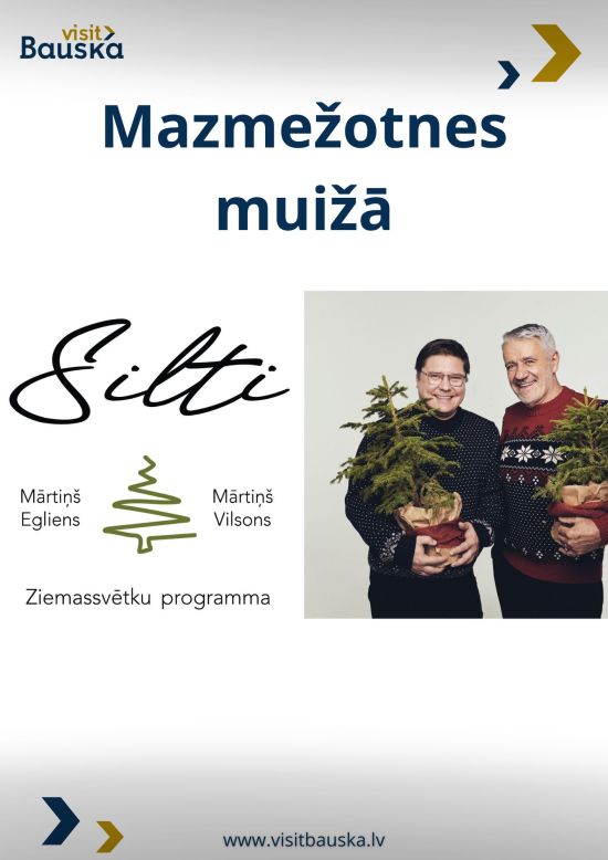 Ziemassvētku programma Mazmežotnes muižā