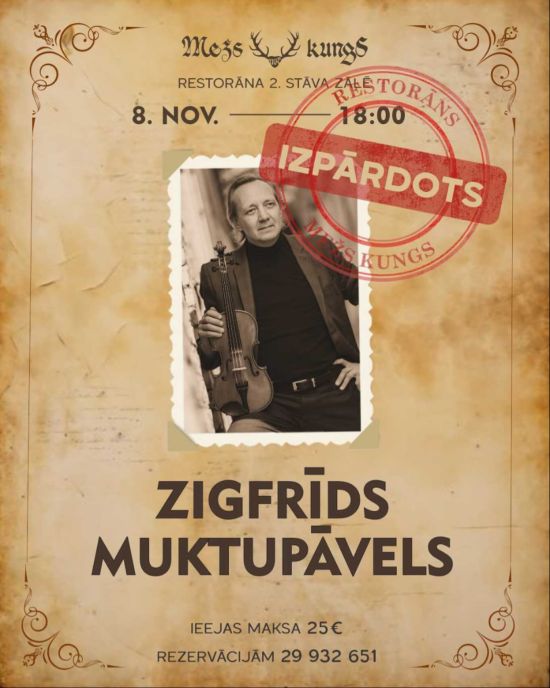 Uz skatuves Zigfrīds Muktupāvels