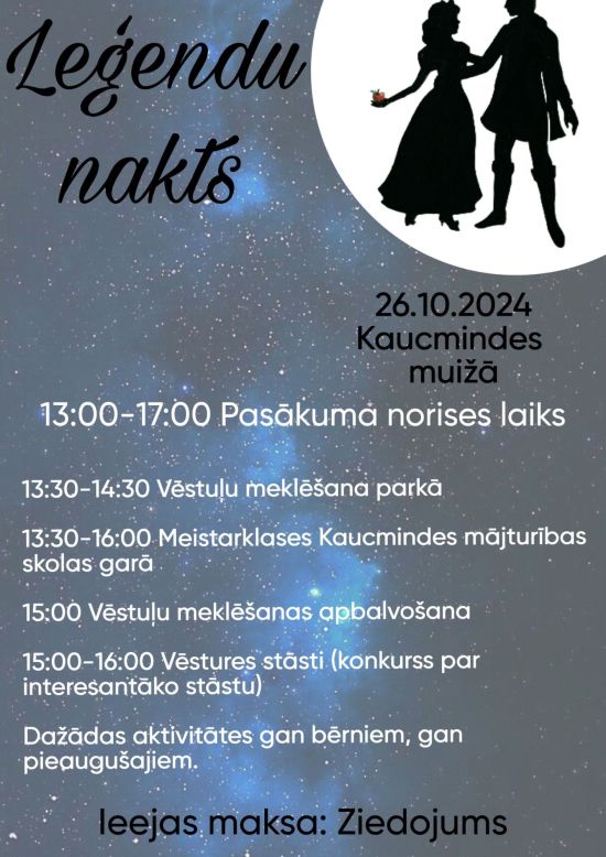 Leģendu nakts Kaucmindes muižā