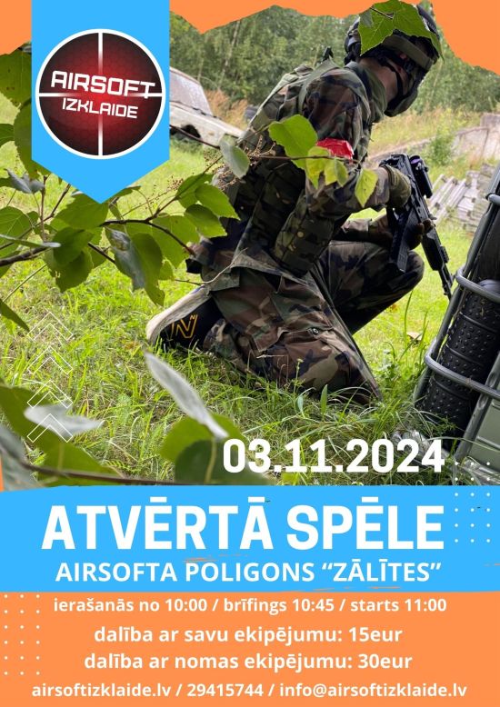 Airsoft atvērtā spēle