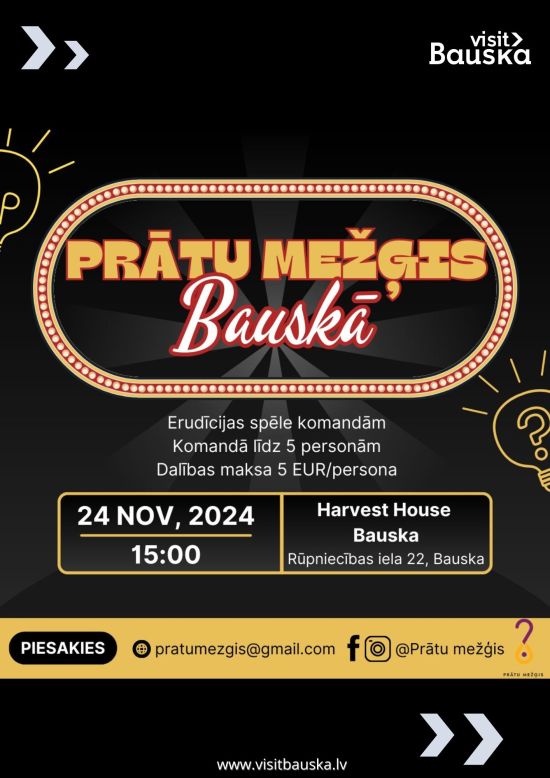 Prātu mežģis Bauskā