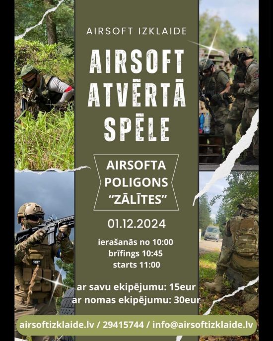 Airsoft atvērtā spēle