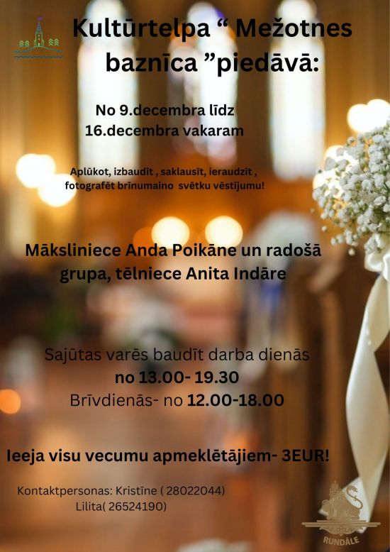 Svētku vēstījums Mežotnes baznīcā