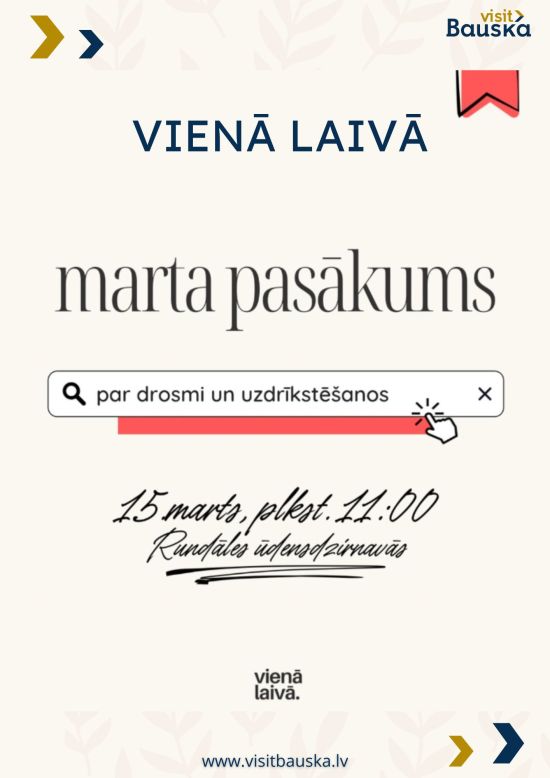 Par drosmi un uzdrīkstēšanos. VIENĀ LAIVĀ.