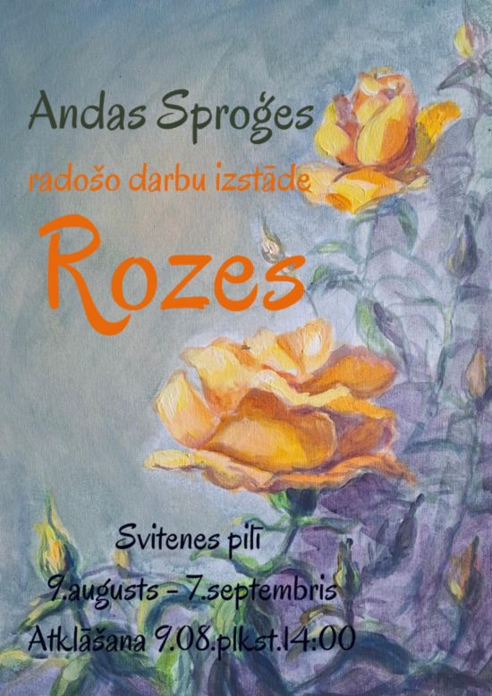 Andas Sproģes izstāde 