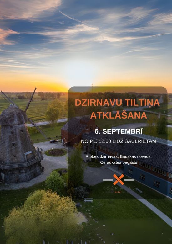 RIBBES DZIRNAVU TILTIŅA ATKLĀŠANA!