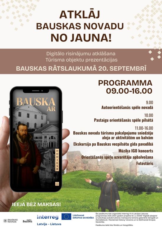 Atklāj Bauskas novadu no jauna!